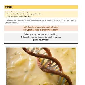 DNA/BASE OF CHOWDERS STEP-BY-STEP