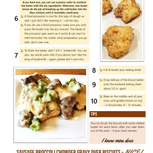 BONUS – BISCUITS & SAUSAGE GRAVY