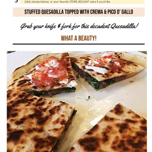 STEAKHOUSE QUESADILLAS