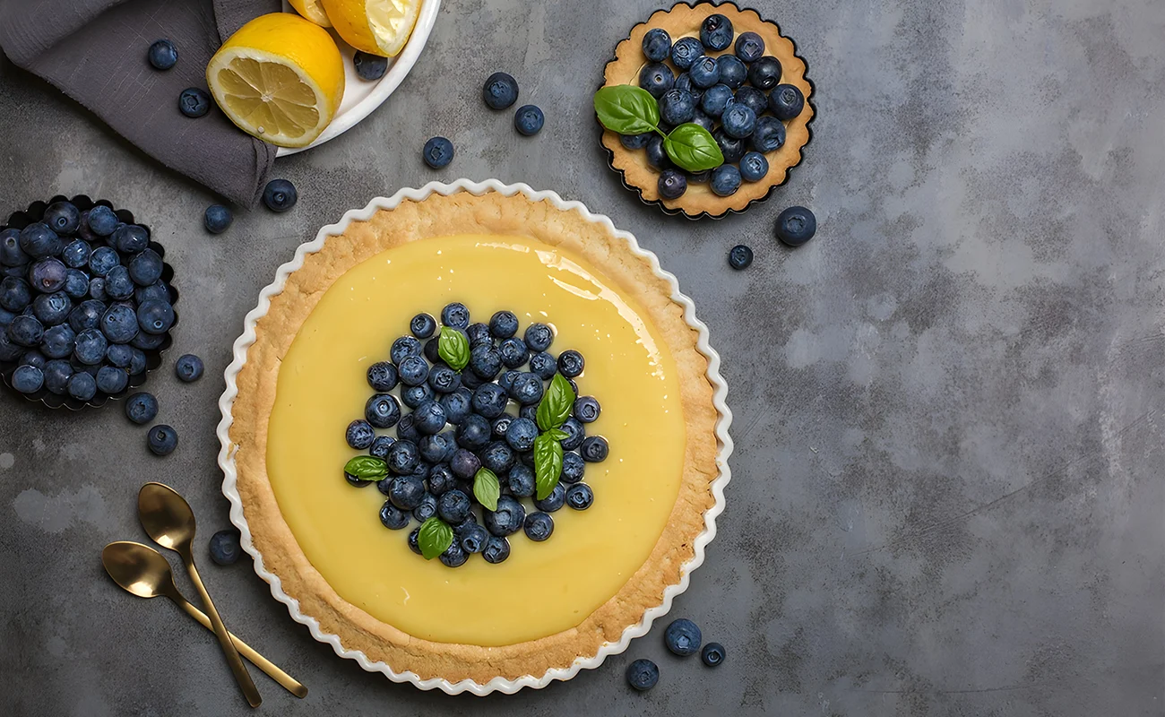 Blueberry Lemon Tart