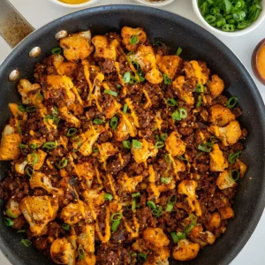 Beef & Cauliflower Skillet